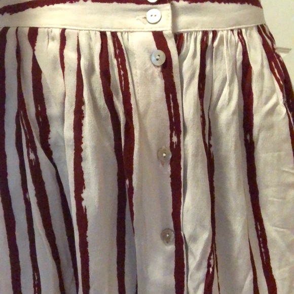 stripped midi skirt - Picture 3 of 3